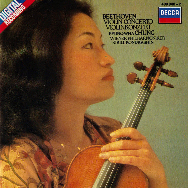 Ludwig van Beethoven - Kyung-Wha Chung, Wiener Philharmoniker, Kiril Kondrashin : Violin Concerto (CD, Album, RE)