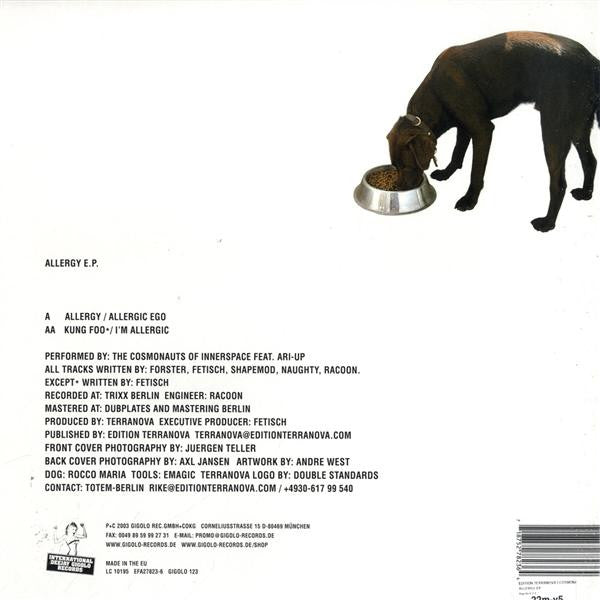 The Cosmonauts Of Innerspace : Allergy E.P. (12", EP)
