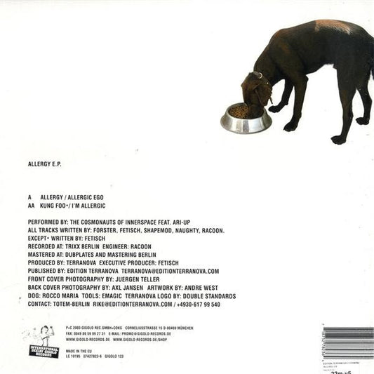 The Cosmonauts Of Innerspace : Allergy E.P. (12", EP)