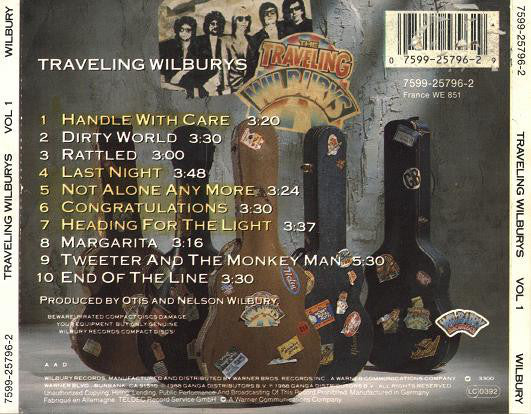 Traveling Wilburys : Vol. 1 (CD, Album, RP)