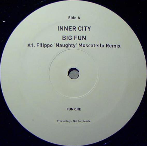 Inner City : Big Fun (12", Single, Promo)