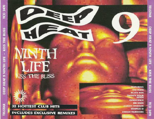 Various : Deep Heat 9 (Ninth Life - Kiss The Bliss) (2xCD, Comp, Dis)