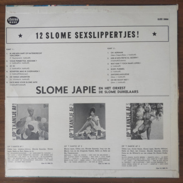 Slome Japie : 12 Slome Sex-Slippertjes (LP, Comp)