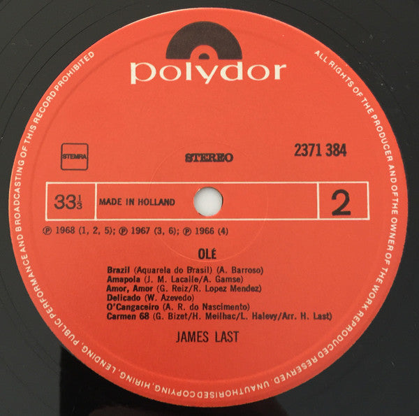 James Last : Olé (LP, Comp)