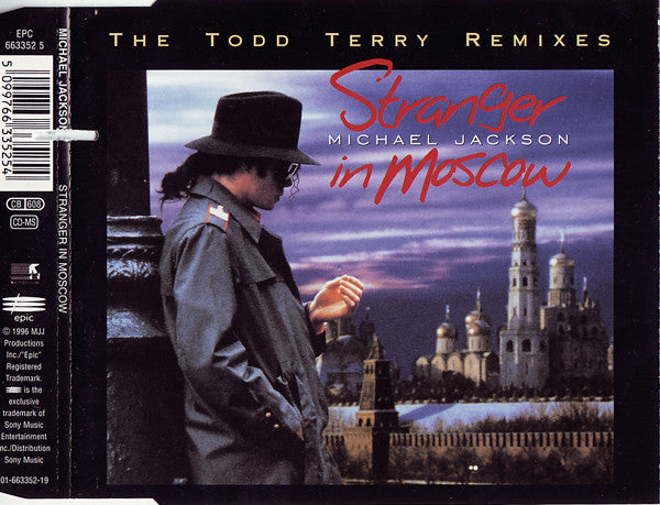 Michael Jackson : Stranger In Moscow (The Todd Terry Remixes) (CD, Maxi, CD2)