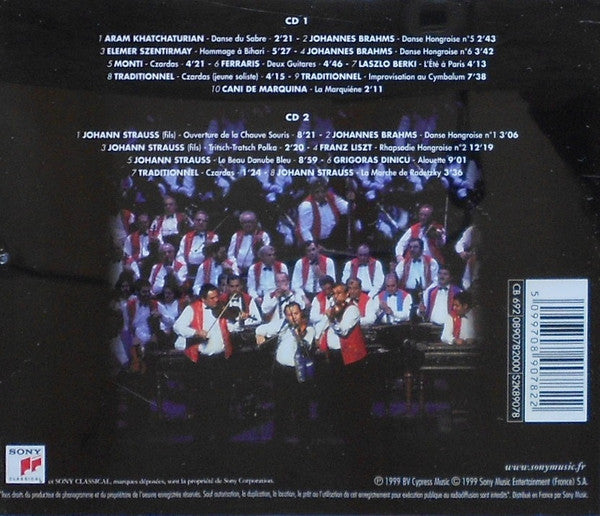 100 Tagú Budapest Cigányzenekar : L'Orchestre Symphonique Des 100 Violons Tziganes De Budapest (2xCD)