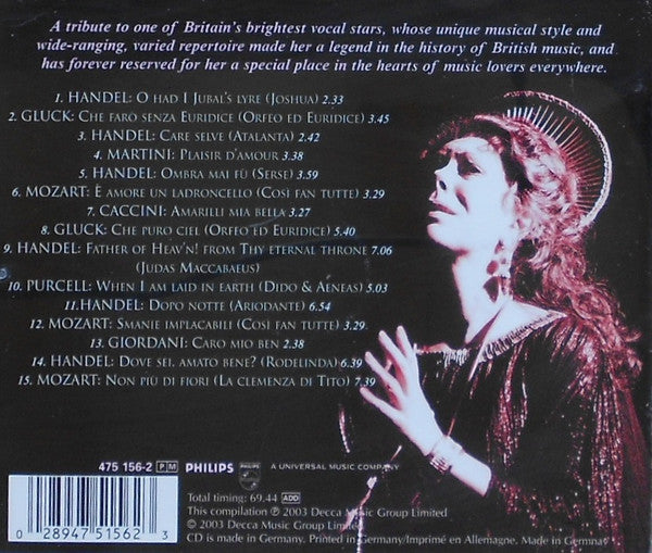 Janet Baker : The Legendary Dame Janet Baker (CD, Comp)