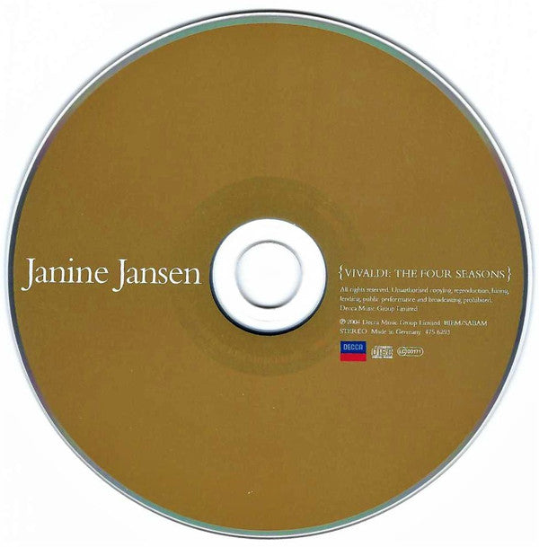Janine Jansen, Antonio Vivaldi : The Four Seasons (CD, Album)