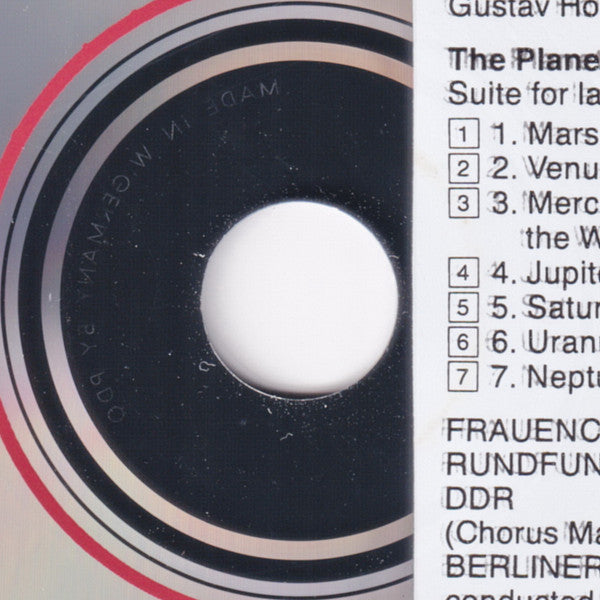 Holst*, Berliner Philharmoniker, Sir Colin Davis : The Planets (CD, Album, PDO)