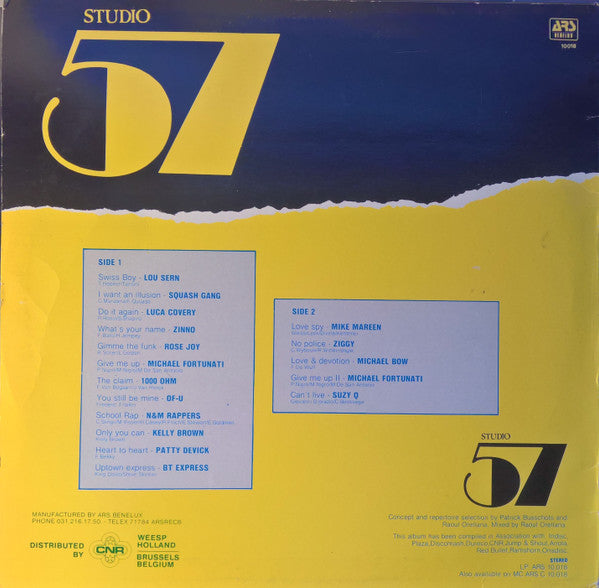 Various : Studio 57 Volume 7 (LP, Album, Comp, Mixed)