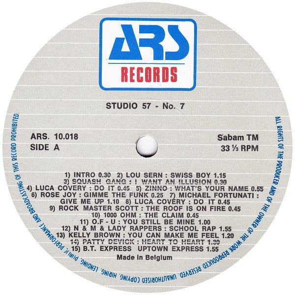 Various : Studio 57 Volume 7 (LP, Album, Comp, Mixed)