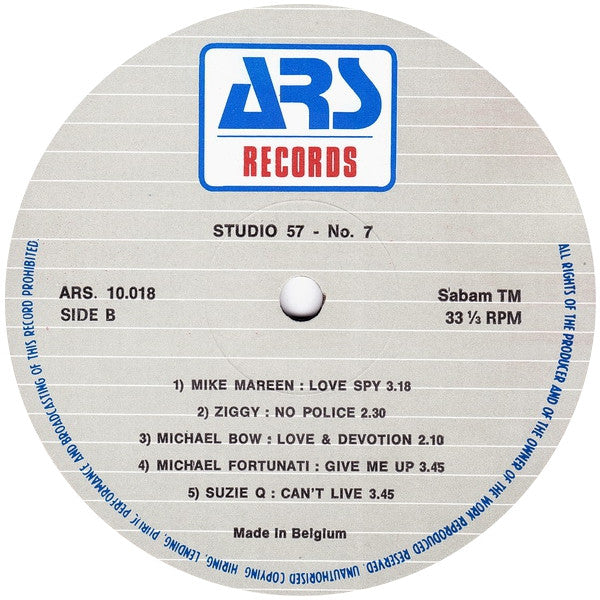 Various : Studio 57 Volume 7 (LP, Album, Comp, Mixed)