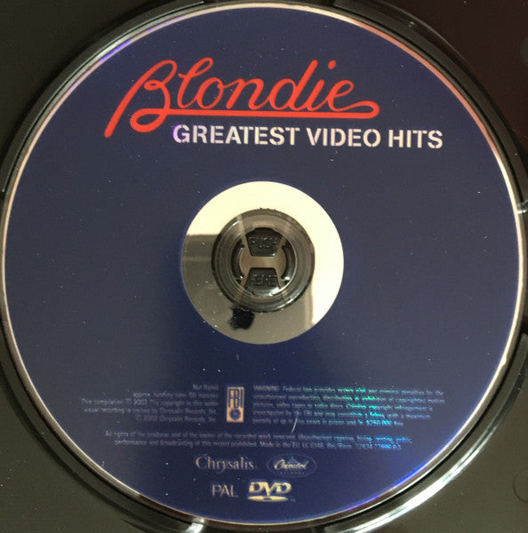 Blondie : Greatest Video Hits (DVD-V, Comp, Multichannel, PAL)