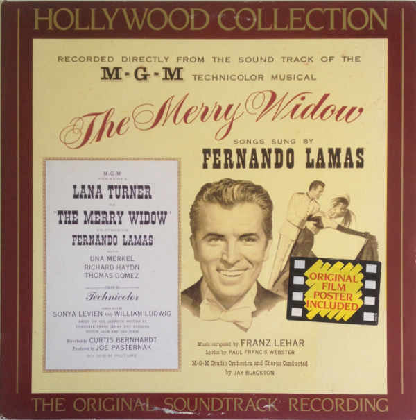 Fernando Lamas - Franz Lehár - MGM Studio Orchestra And MGM Studio Chorus Conducted By Jay Blackton : The Merry Widow (CD, Album)