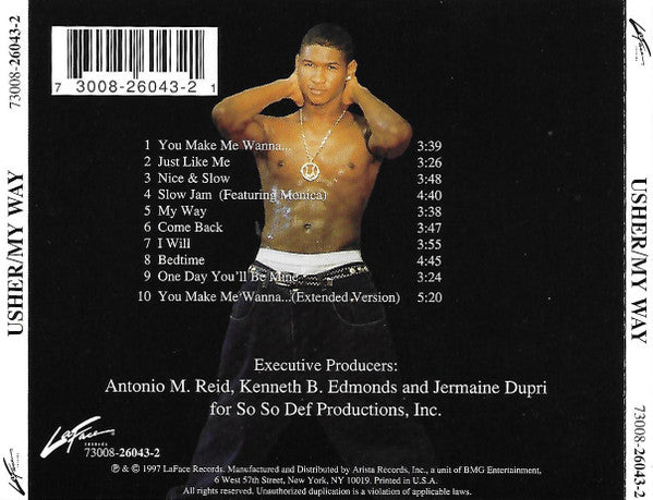 Usher : My Way (CD, Album)