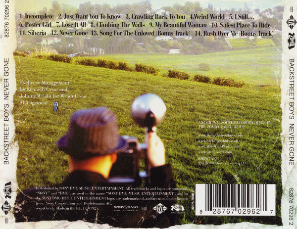 Backstreet Boys : Never Gone (CD, Album)