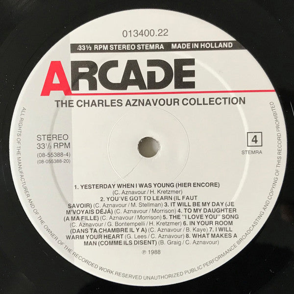 Charles Aznavour : The Collection (2xLP, Comp)