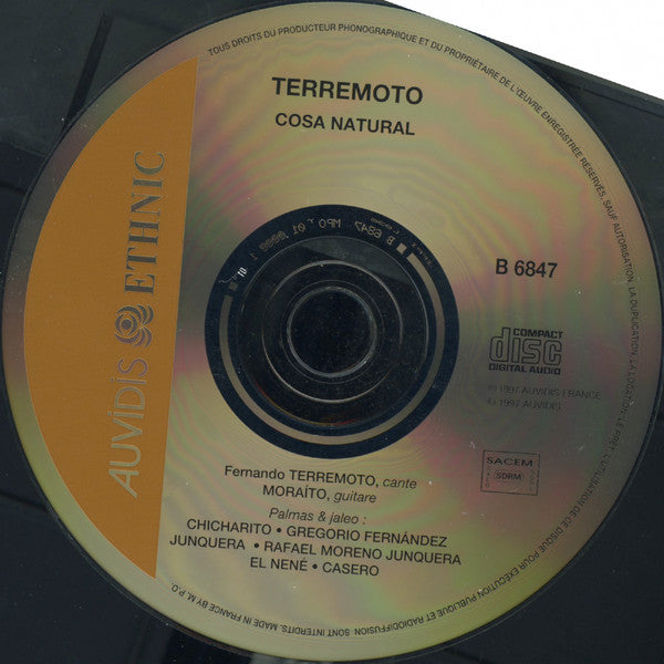 Fernando Terremoto : Cosa Natural (CD, Album)