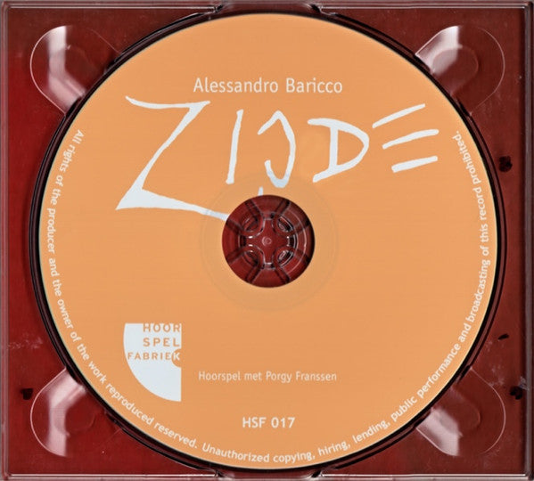 Alessandro Baricco : Zijde (CD)