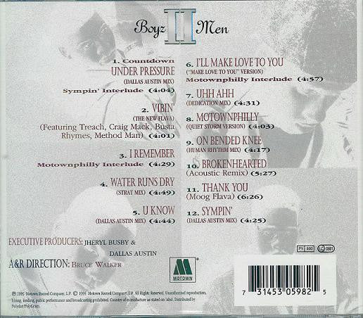 Boyz II Men : The Remix Collection (CD, Album)