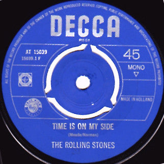 The Rolling Stones : Time Is On My Side / Congratulations (7", Single, Mono)