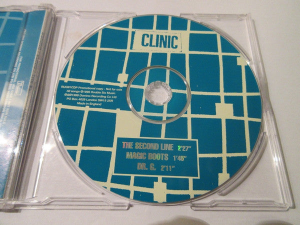 Clinic : The Second Line (CD, Single, Promo)