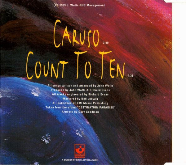 Fischer-Z : Caruso (CD, Single)