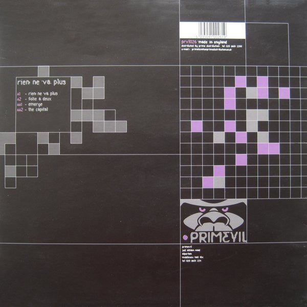 Shared Work : Rien Ne Va Plus (12")