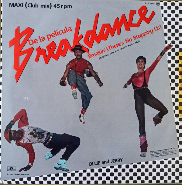 Ollie And Jerry : De La Película Breakdance - Breakin'... (There's No Stopping Us) (12", Maxi)