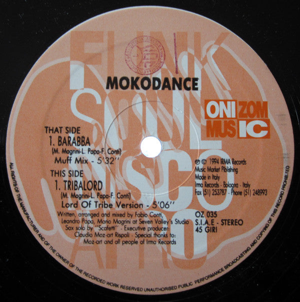 Mokodance : Barabba (12")