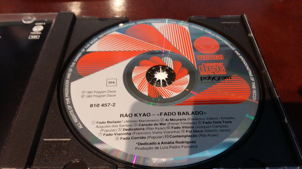 Rão Kyao : Fado Bailado (CD, Album)