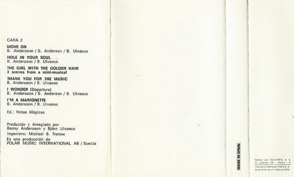 ABBA : The Album (Cass, Album)