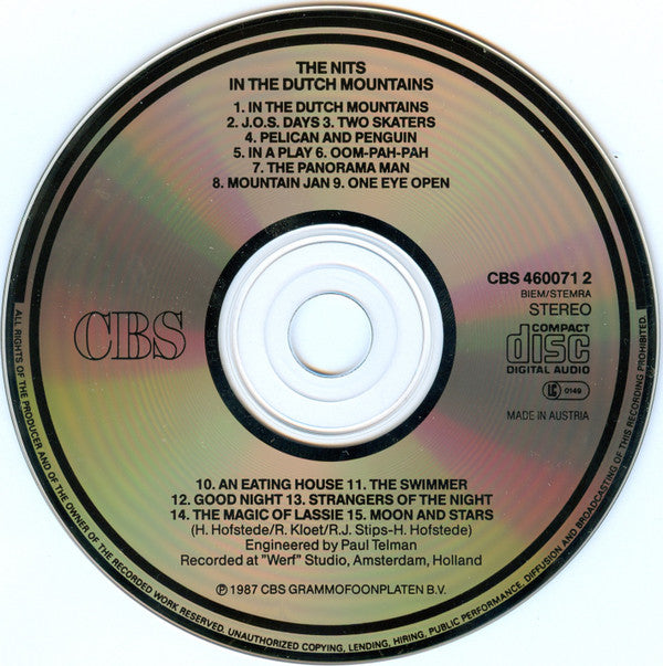 The Nits : In The Dutch Mountains (CD, Album)