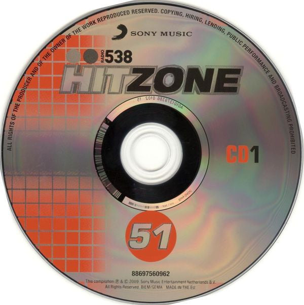 Various : Radio 538 Hitzone 51 (2xCD, Comp)
