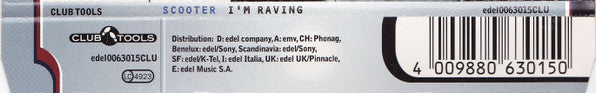 Scooter : I'm Raving (CD, Maxi, Ltd)
