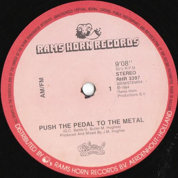 AM-FM : Push The Pedal To The Metal (12")