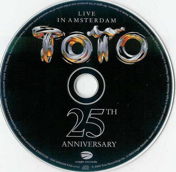 Toto : 25th Anniversary - Live In Amsterdam (CD, Album)