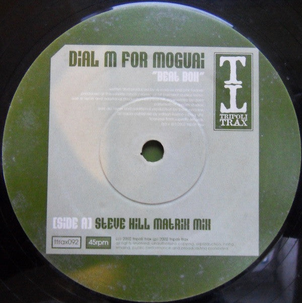 Dial M For Moguai : Beat Box (12")