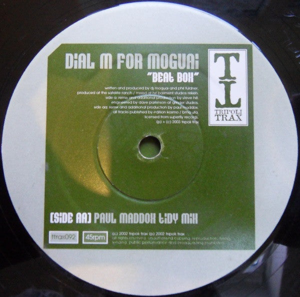 Dial M For Moguai : Beat Box (12")