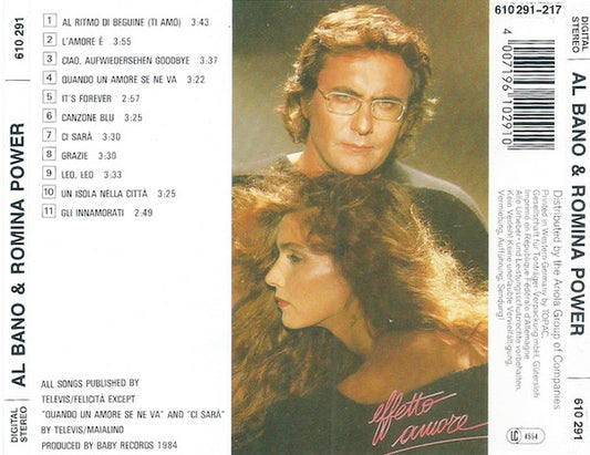 Al Bano & Romina Power : Effetto Amore (CD, Album, RE)