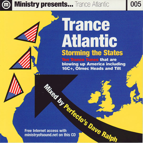 Dave Ralph : Ministry Presents...Trance Atlantic (CD, Comp, Mixed)