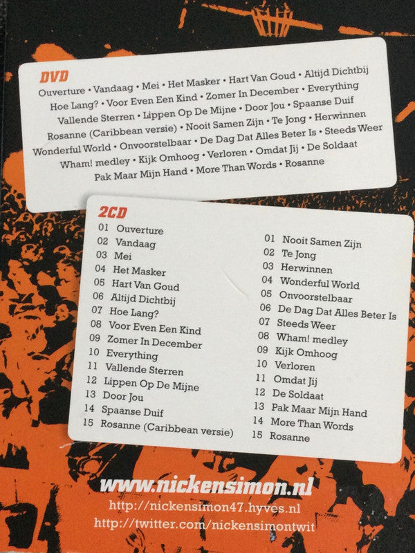 Nick & Simon : Overal (Ahoy’ 2009) (2xCD, Album + DVD-V + Ltd)
