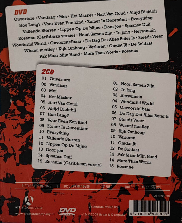 Nick & Simon : Overal (Ahoy’ 2009) (2xCD, Album + DVD-V + Ltd)