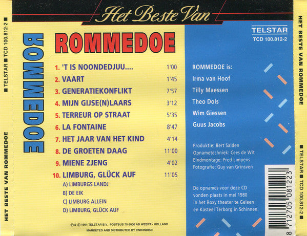 Rommedoe : Het Beste Van Rommedoe (CD, Album)