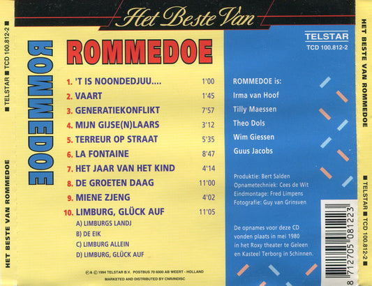 Rommedoe : Het Beste Van Rommedoe (CD, Album)
