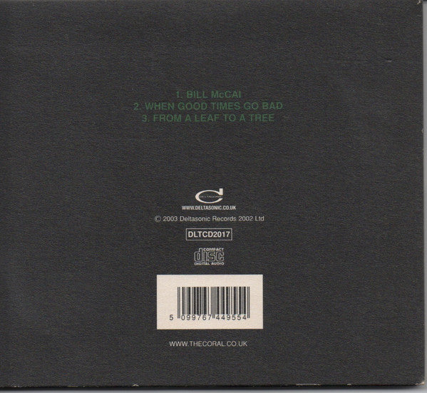 The Coral : Bill McCai (CD, Single, CD2)