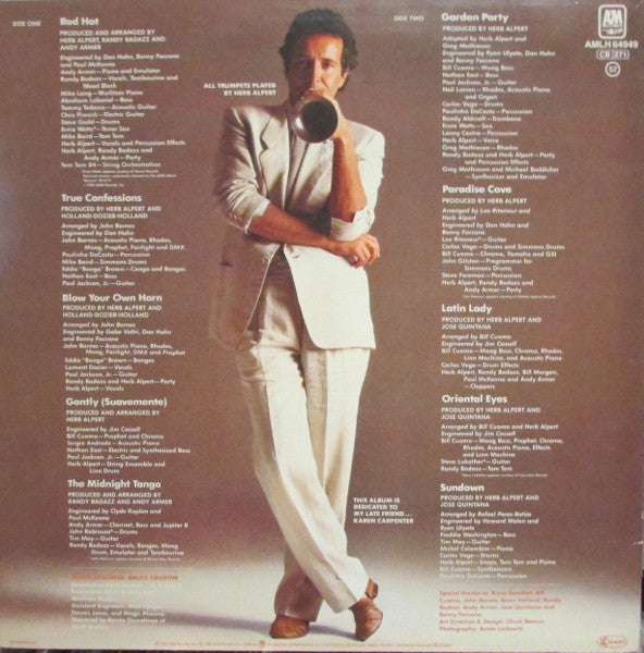 Herb Alpert : Blow Your Own Horn (LP, Album)