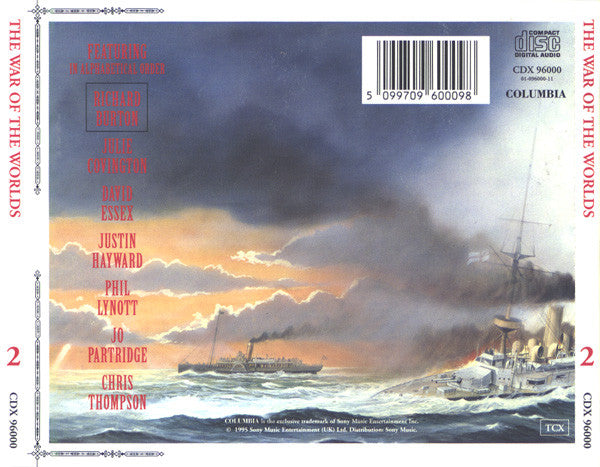Jeff Wayne : The War Of The Worlds (2xCD, Album, RE, RM, Spe)
