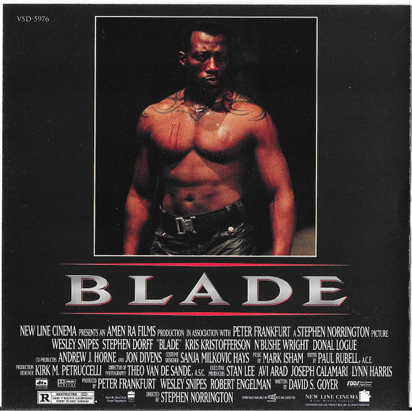 Mark Isham : Blade (Original Motion Picture Score) (HDCD, Album)