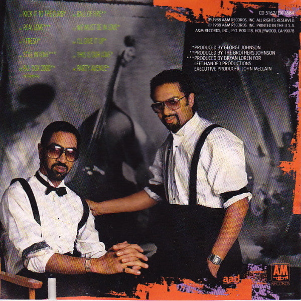 Brothers Johnson : Kickin' (CD, Album)